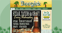 Desktop Screenshot of boogiesrestaurant.com